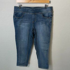 Women's TORRID pull up skinny capris